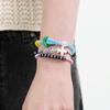 BONBEAU Jace Tulip Color Glass Ball Bracelet Tulip Charm Czech Glass Ball Bead Banding Bracelet