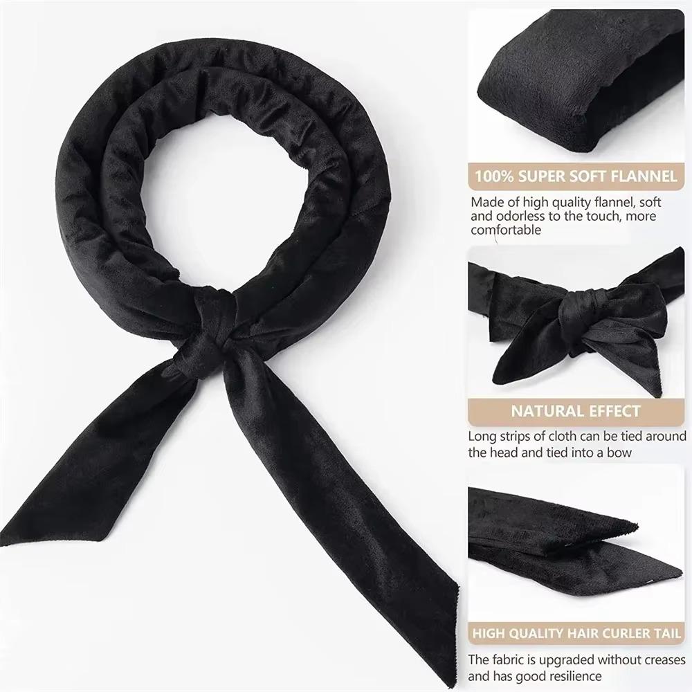 4pcs No Heat Hair Curler Women Lazy Curls Heatless Headband Ideal For Sleeping Overnight Waves Wake Up Ideal Ideal For All Hair