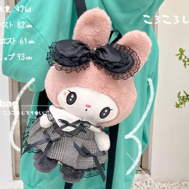 Cute Skirt Kulo Doll Bag, New Personalized Cartoon Doll Backpack.