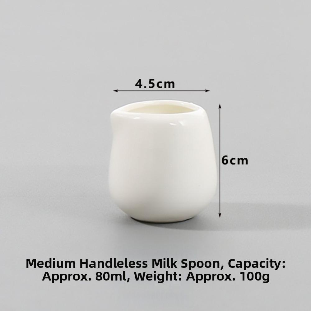 Tableware Grade Ceramics Creamer Container 1pc Single Unit Ceramics Cup Pitcher  Tableware Use