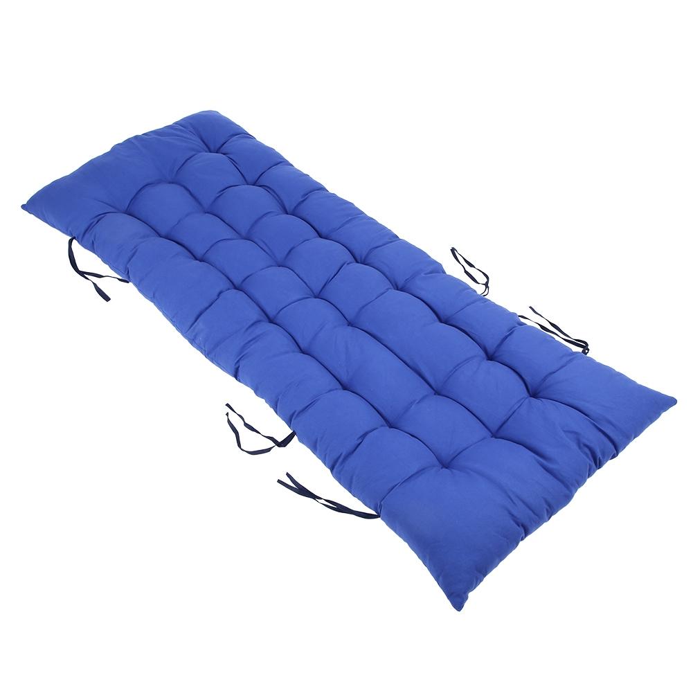 Long Cushion Mat for Recliner Rocking Rattan Chair Folding Garden Lounge Seat Cushion