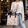 Sweet Dessert Pattern Tote Bag Cute Portable Casual Daily Shopping Handbag for Women Girls Lovely Lightweight Utility Carry Bag