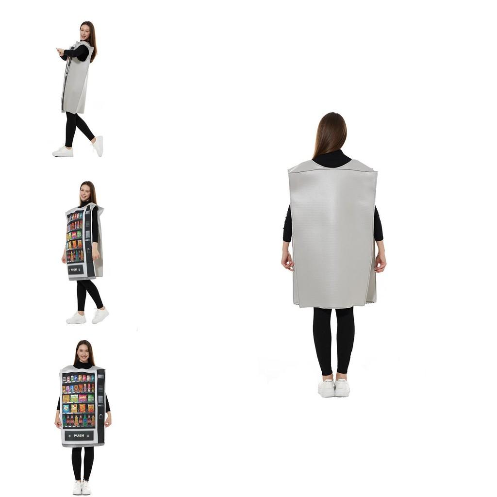 Vending Machine Stage Performance Costume For Halloween Party And Theatrical Shows With Polyester Material For Adults