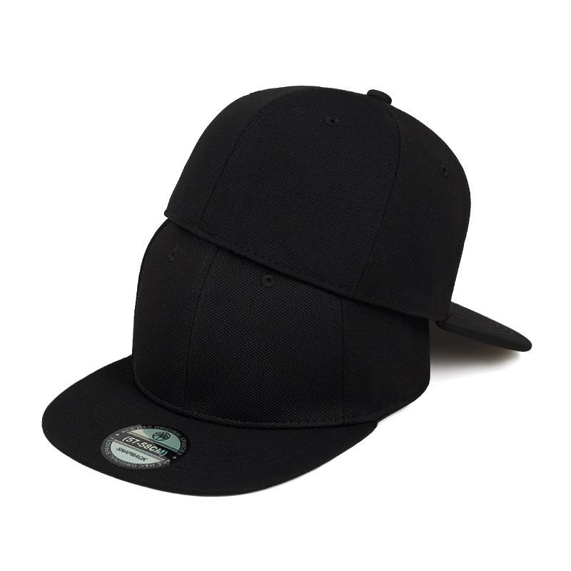 

Not Adjustable Back Closed Snapback Caps Men Quality Hip Hop Fitted Hats Adult Solid Color Baseball Hats 58-60Cm For Small Face 58-60CM