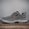 Mode Atmungsaktiv Weich Herren Sneaker Outdoor Freizeitschuhe Rutschfest Herren Canvas Schuhe Outdoor Freizeitspaziergang Trainer Schnürschuhe Trekkingschuhe