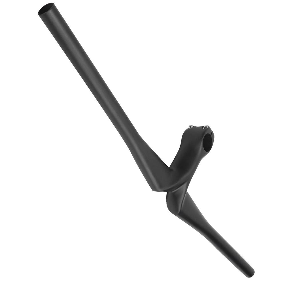 680x90mm Mountain Bike Carbon Integrated Handlebar Matte Road Bicycle Stem Handlebar