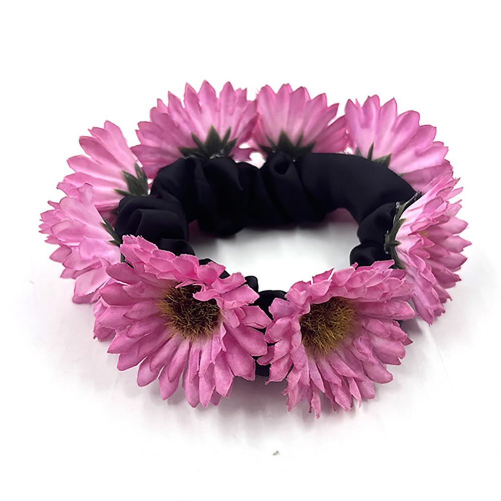 

Подсолнух Хвост Повязка на голову С Высококлассным Ощущением Карнавальная Повязка на голову Подходит Для Вечеринки Аксессуары для волос Веер с Кишечником розовый