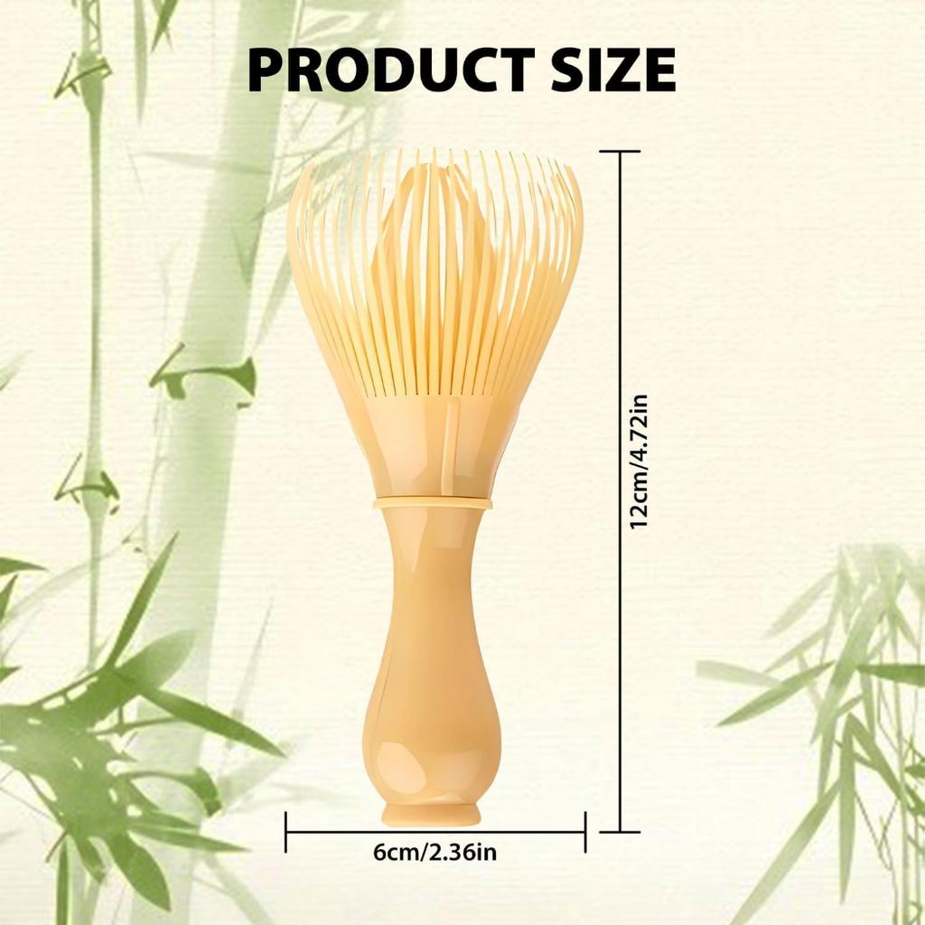 Handmade Bamboo Matcha Whisk Traditional Chasen Tool Japanese Style Green Tea Powder Stirring Brush Accessories