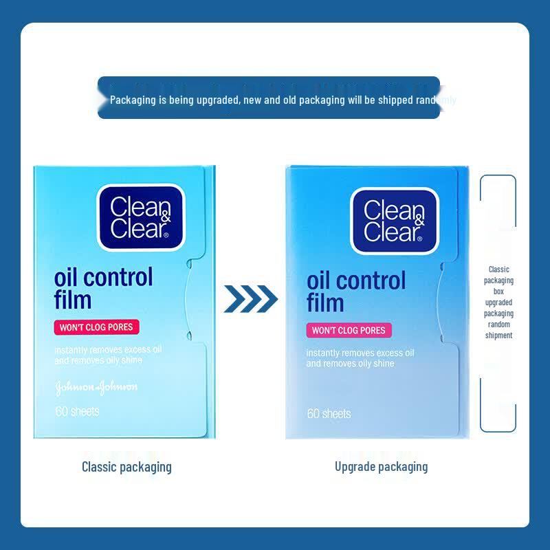 Fogli assorbi sebo blu Clean & Clear