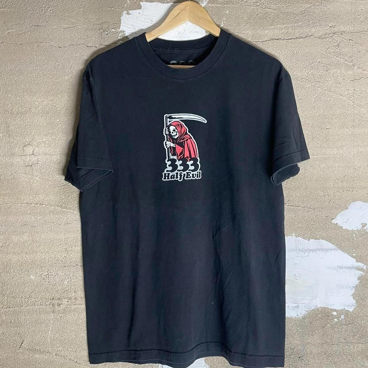 Half Evill Streetwear Grim Reaperr Tee Black XL