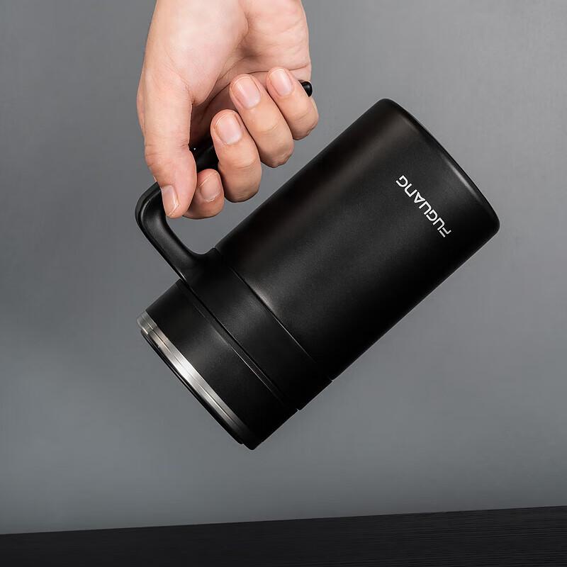 Fuguang 550ml Stainless Steel Vacuum Insulated Tea Mug