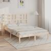 VidaXL Bed Frames Solid Pine Wood 140x190 Cm 3105930