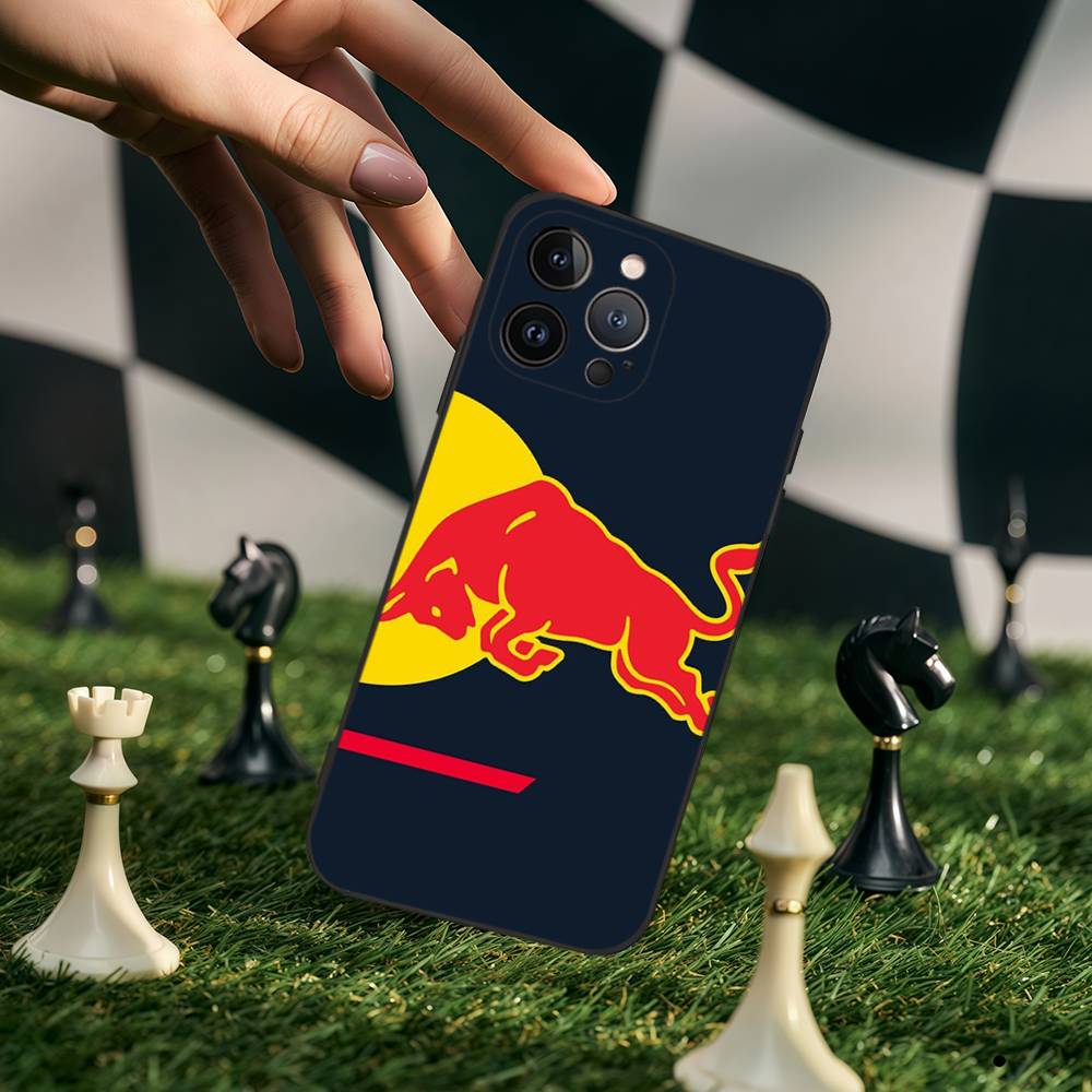 

Модний Червоний Логотип B-BullS Килимок для Миші Чохол для Телефону Для Iphone 17 16 15 14 13 12 11 Pro Max Plus Чорний Силікон Матовий ТПУ iPhone 13 pro