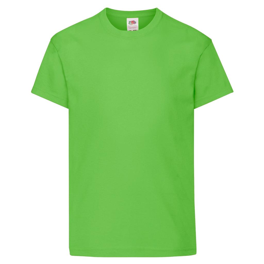 FRUIT OF THE LOOM Childrens/Kids Original T-Shirt