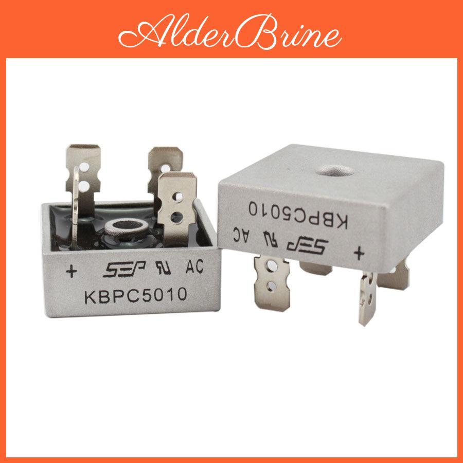 Rectifiers Kbpc5010 Diode 2pcslot Bridge Diodes 50a 1000v Kbpc 5010 Power Rectifier Diode Electronic Components