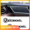 Autocollant stéréo badge de décoration audio de voiture Pour Octavia MK2 MK3 2 3 A7 Fabia Karoq Kodiaq Superb Rapid Kamiq Scala Yeti