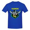 The Raiders Canberra American Retro Tshirt Fresh And Simple Seamless Splicing Cotton Tee