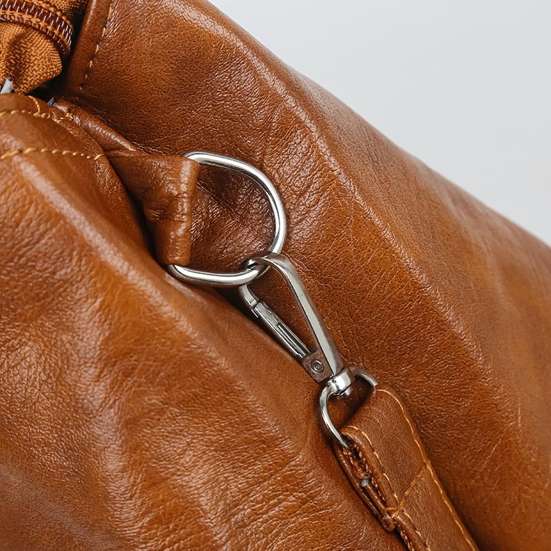 Dámská velkokapacitní taška přes rameno z měkké kůže, taška přes rameno, taška pro matky