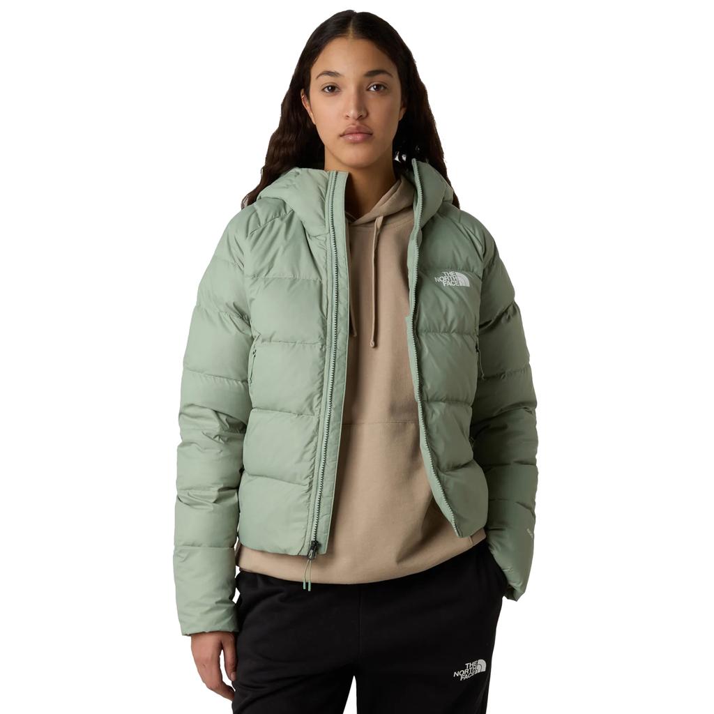 The North Face Hyalite Down Hoodie Jacket, Womens Green Jacket
