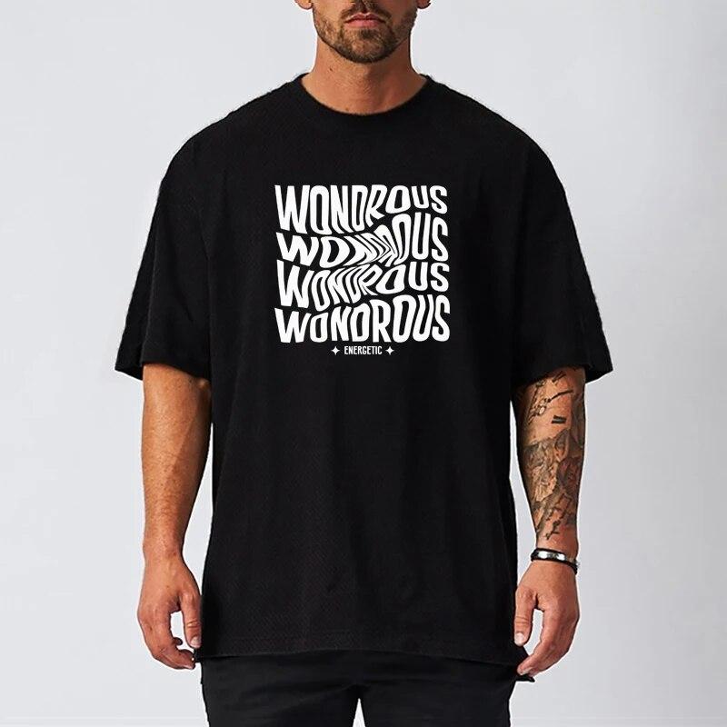 

Do The Work Оптовая продажа, высококачественная мужская быстросохнущая сетчатая дышащая футболка с сублимационной печатью, летняя футболка большого размера с круглым вырезом XXL чёрный