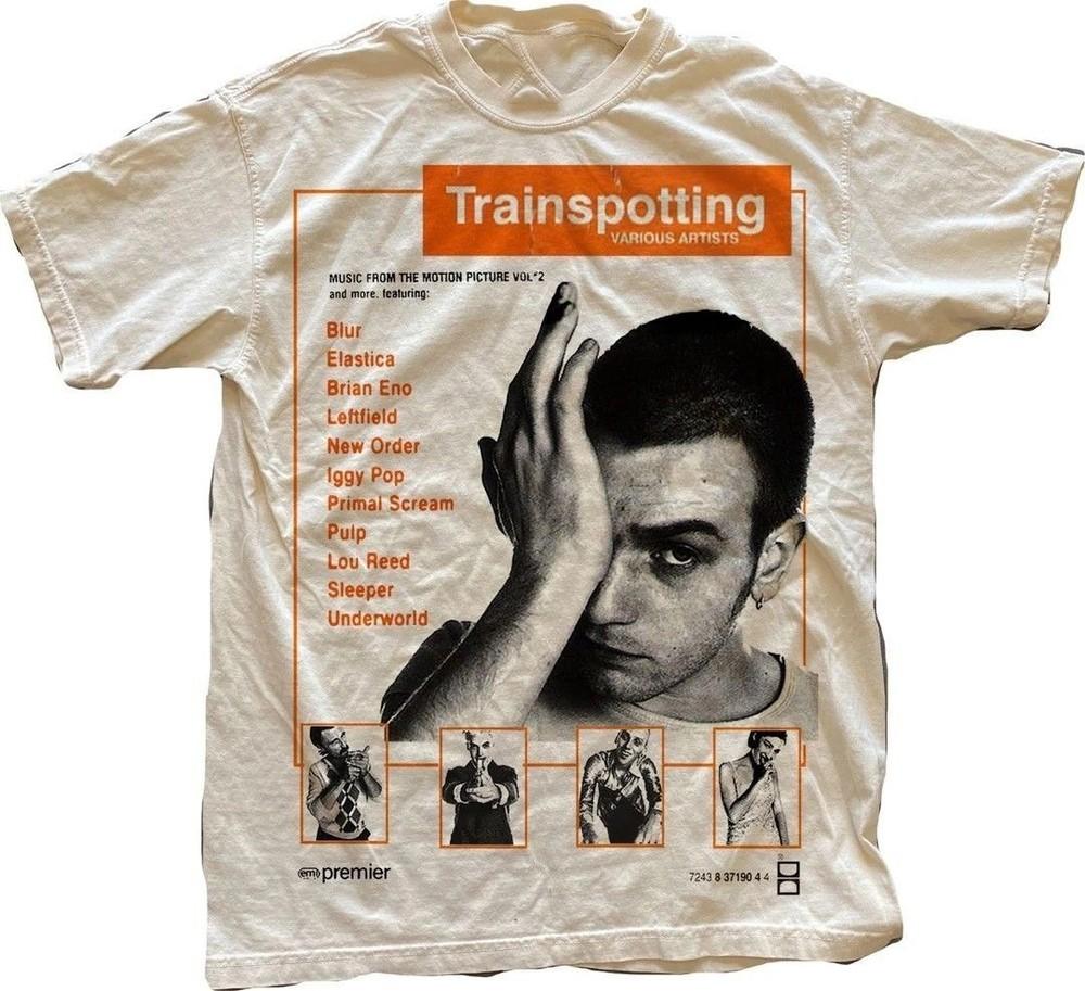 Retro Trainspotting Graphic Unisex Tee S5XL Unisex T-Shirt S