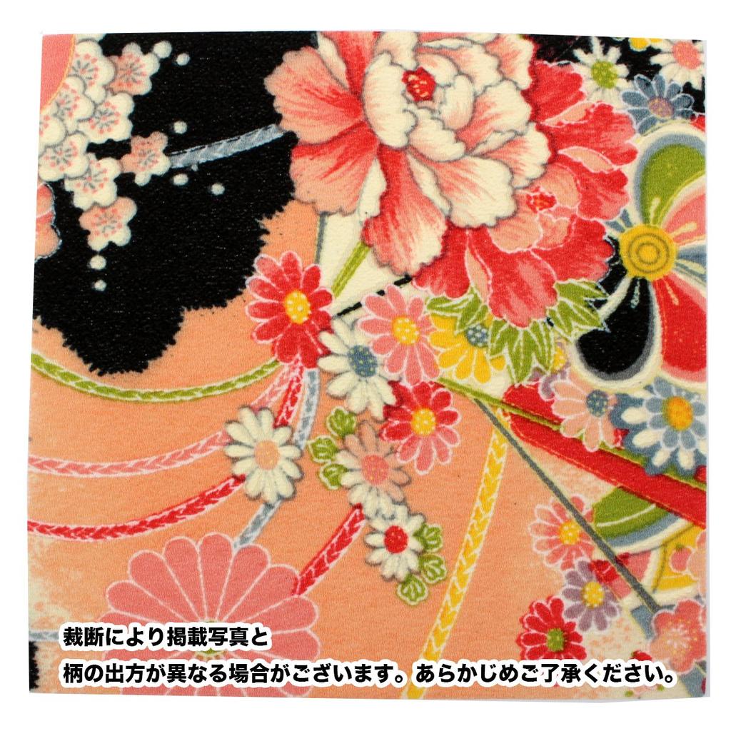 Origami Rayon Chirimen Tkanina Origami Hanamiyako Chirimen Tkanina Cięta, Tkanina Vintage, Różowa, Materiały do Rękodzieła