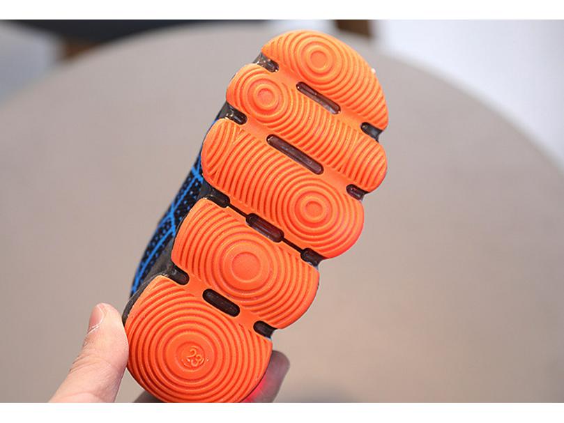 Kids' 2026 Spring Light-Up Running Shoes, Boys' Soft Sole, Non-Slip, Breathable, Toddler Sports Sneakers