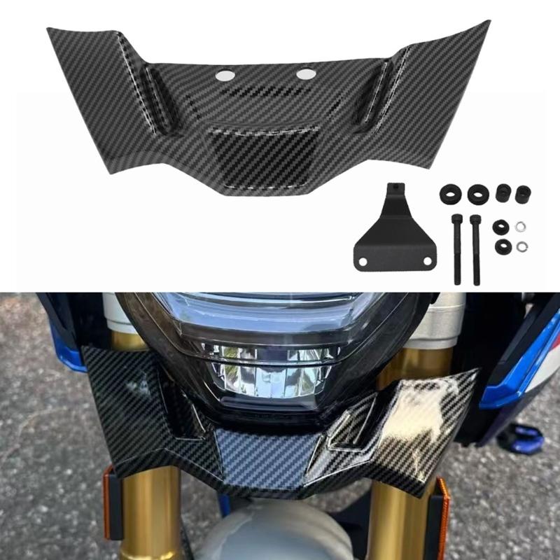 Strong ABS+Iron Aerodynamic Spoiler Kit Boosts Motorcycle Stability During High Speed Rides for Bike S1000R M1000 Use