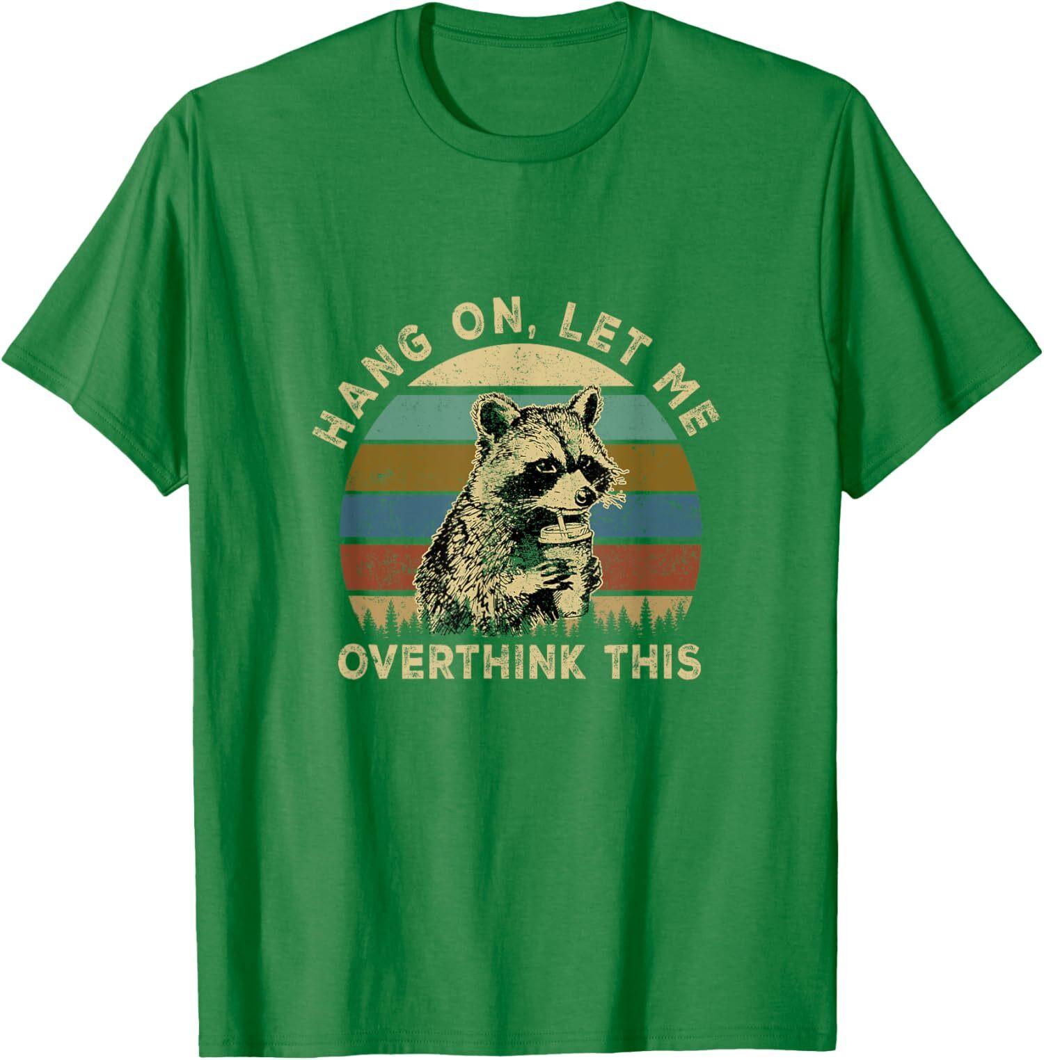 

Raccoon Sarcastic Adult Hang Funny Cute Classic Unisex T-Shirt 5XL різнокольоровий