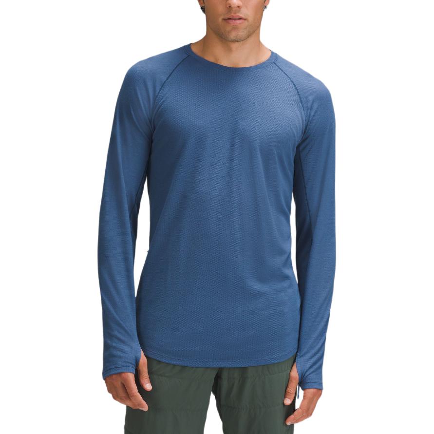 Lululemon T-Shirts Men's Crew Neck Moderate Straight Fit LM3ER9S