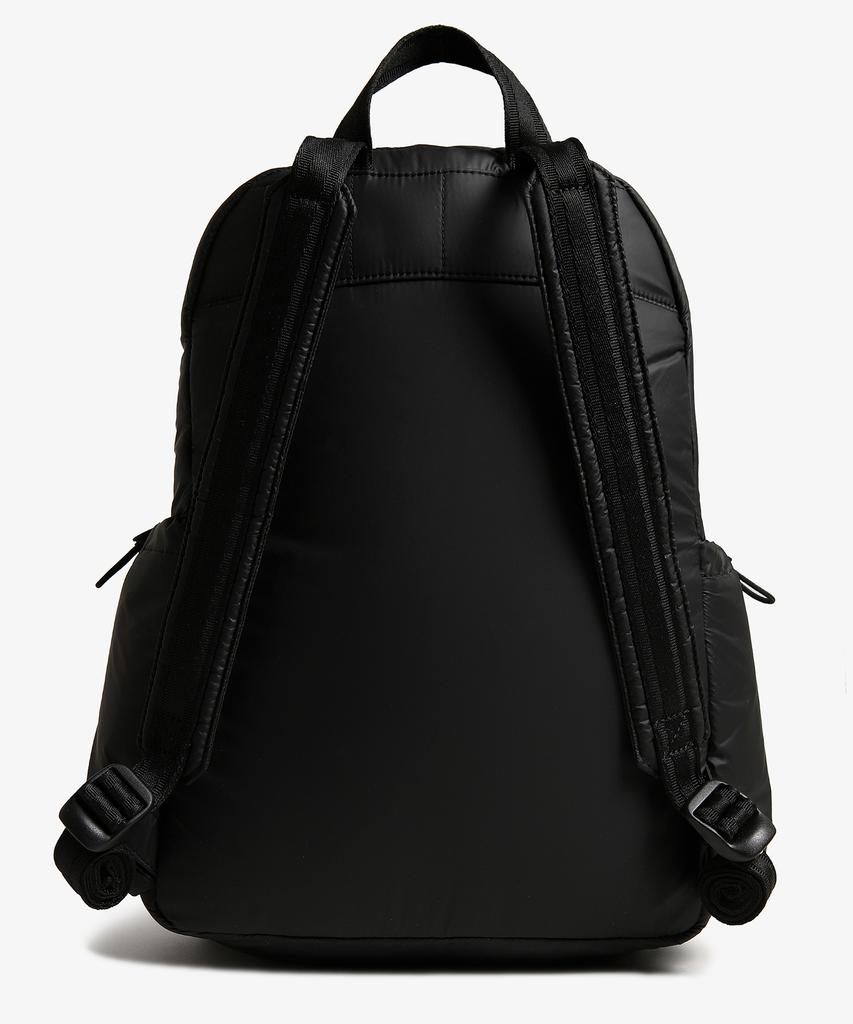 Hunter [Unisex] Intrepid Puffer Large Backpack - Black/Red Box Logo