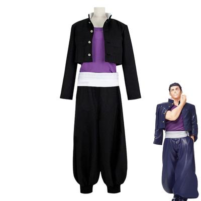 Anime Jujutsu Kaisen Todo Aoi Cosplay Kostým pro dospělé Top Kalhoty Todo Aoi Jednotná Halloweenská karnevalová sada Party Black Suit