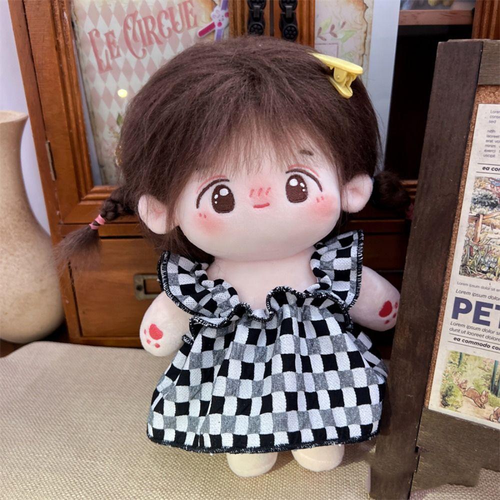 Dress Up Doll Lolita Dress Multicolor Star Doll Clothes 20cm Cotton Doll's Clothes  Children Gift