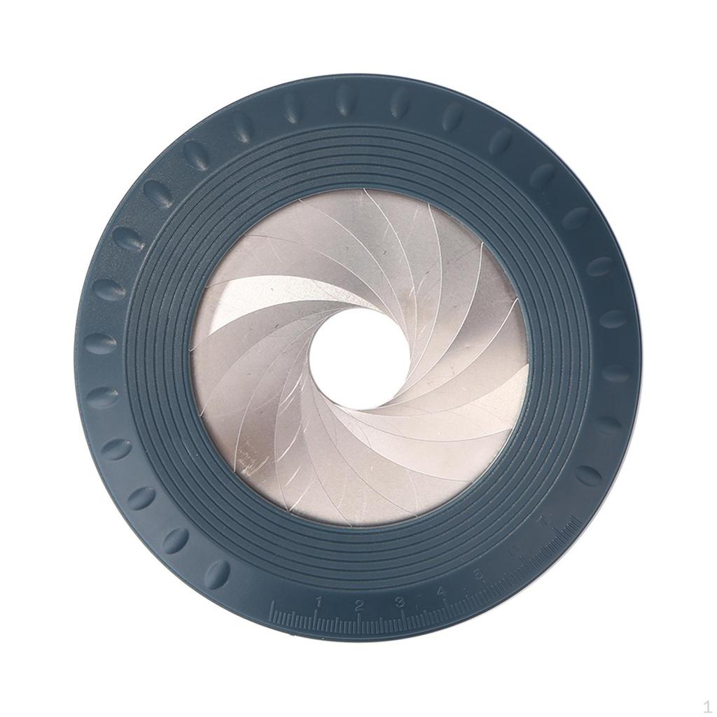 Adjustable Circle Template Ruler for Drawing And Measurement