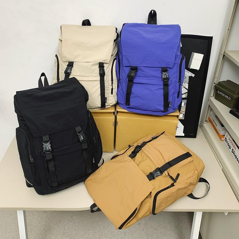 Однотонная школьная сумка для школьников — фото 7