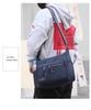2024 Men's Waterproof Crossbody Bag, Large Capacity, 7 Compartments for Casual, Business, and Travel.