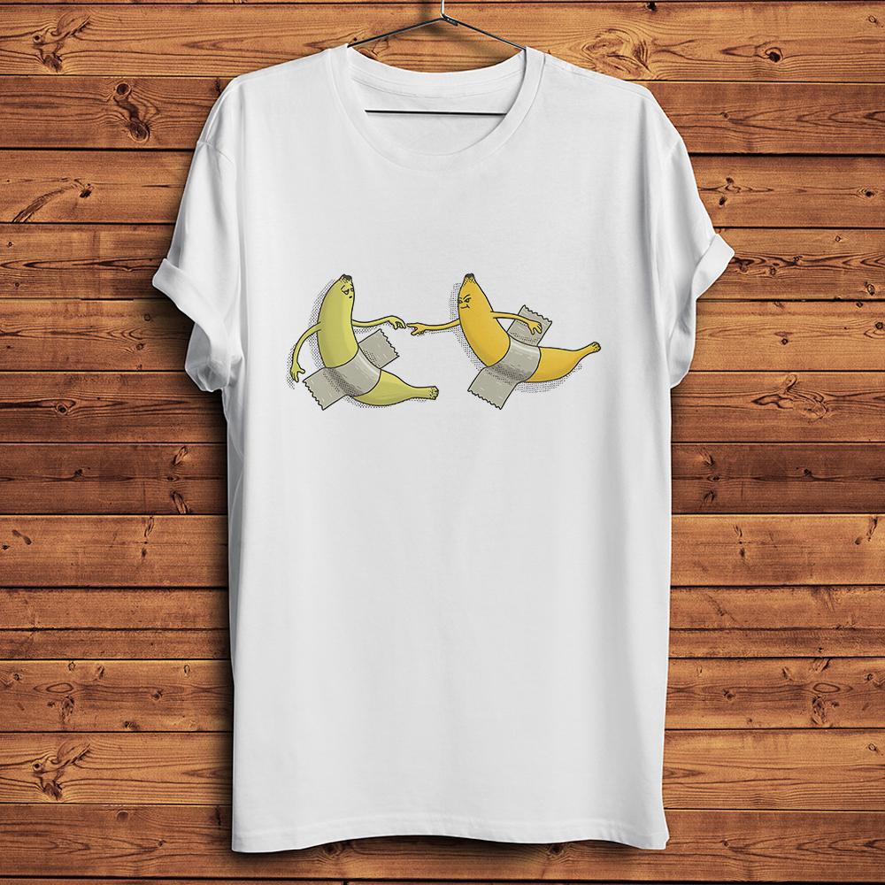 

The Creation of Adam Banana Funny Artistic Tshirt Unisex Casual Short Sleeve Unisex White TShirtNocrack Breathable Print S