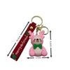 Cartoon Weihnachten Schlüsselanhänger Niedlicher Weihnachtsmann Elch Weihnachtsbaum Schlüsselanhänger Rucksack Anhänger Dekoration Zubehör Jahresgeschenke