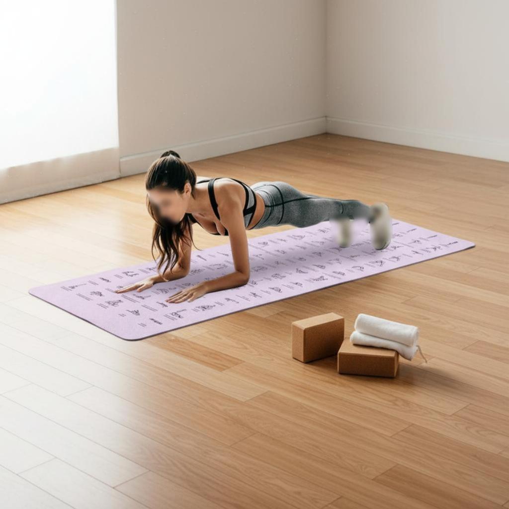 Exercise Mat Joint Support Training Easy to Clean for Workout