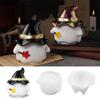 Multipurpose Halloween Specter Organizer Mould Silicone Mould for Jewelry Epoxy Resin Cement Gypsum Storage Jar Molds