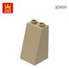 Non-Toxic 34Pcs/Lot 30499 2X2X3 Slope Building Block Moc Accessories Compatible With Brick Diy Construction Children Toys Gift Box