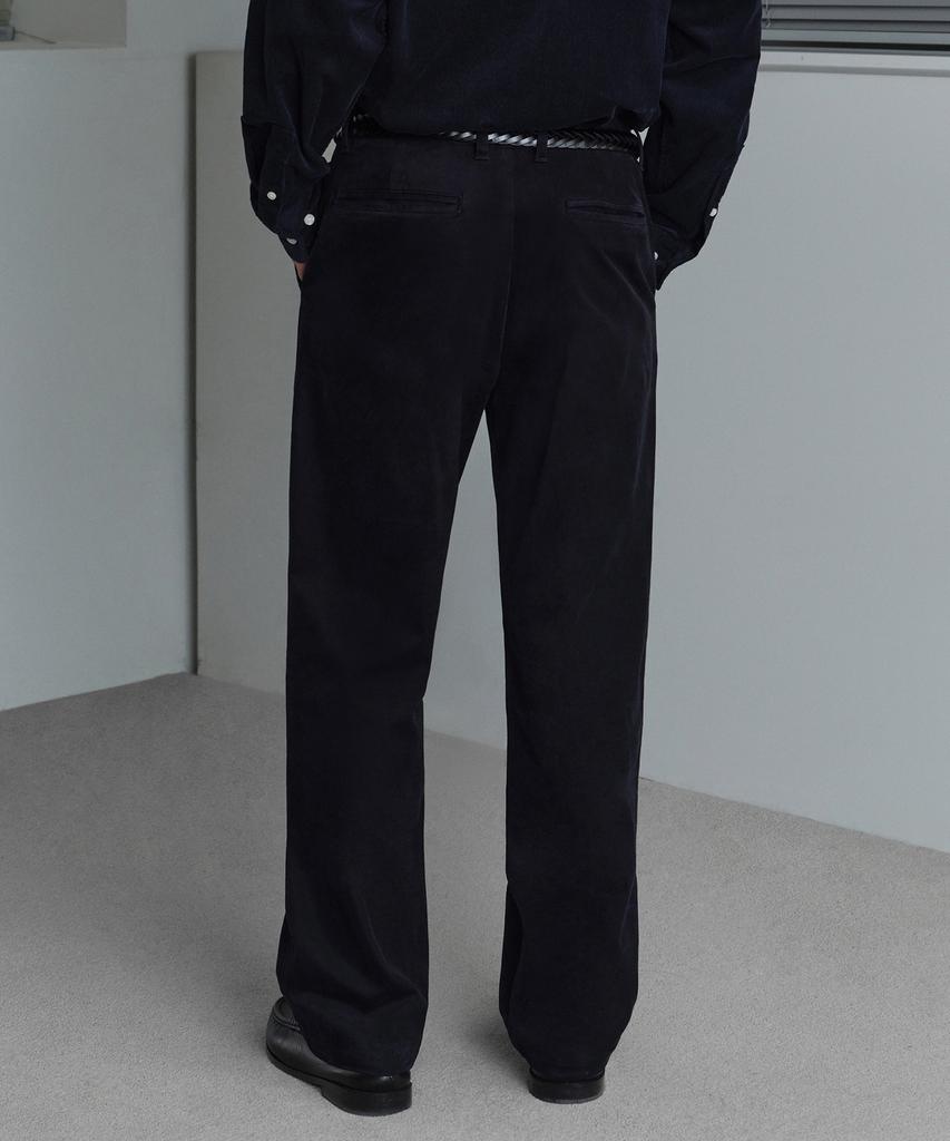 Musinsa Standard [City Workers] Moleskine Tapered Pants [Navy]