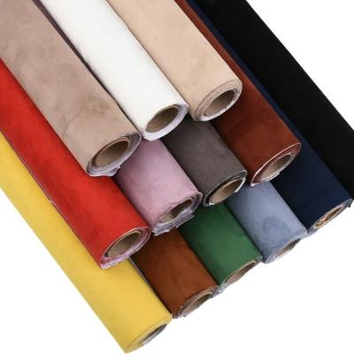 1m/2m/3m/5m*50cm Mehrfarbig Selbstklebender Wildleder-Samtstoff Klebrige Lederstoffe für DIY Autodachhimmel Innenraum Modifikation