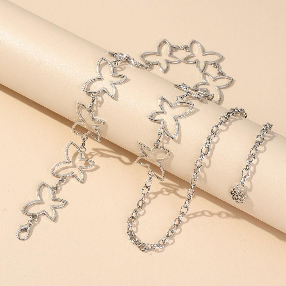 Y2K Waist Accessories Metal Butterfly Waist Jewelry Butterfly Waist Chain  Summer