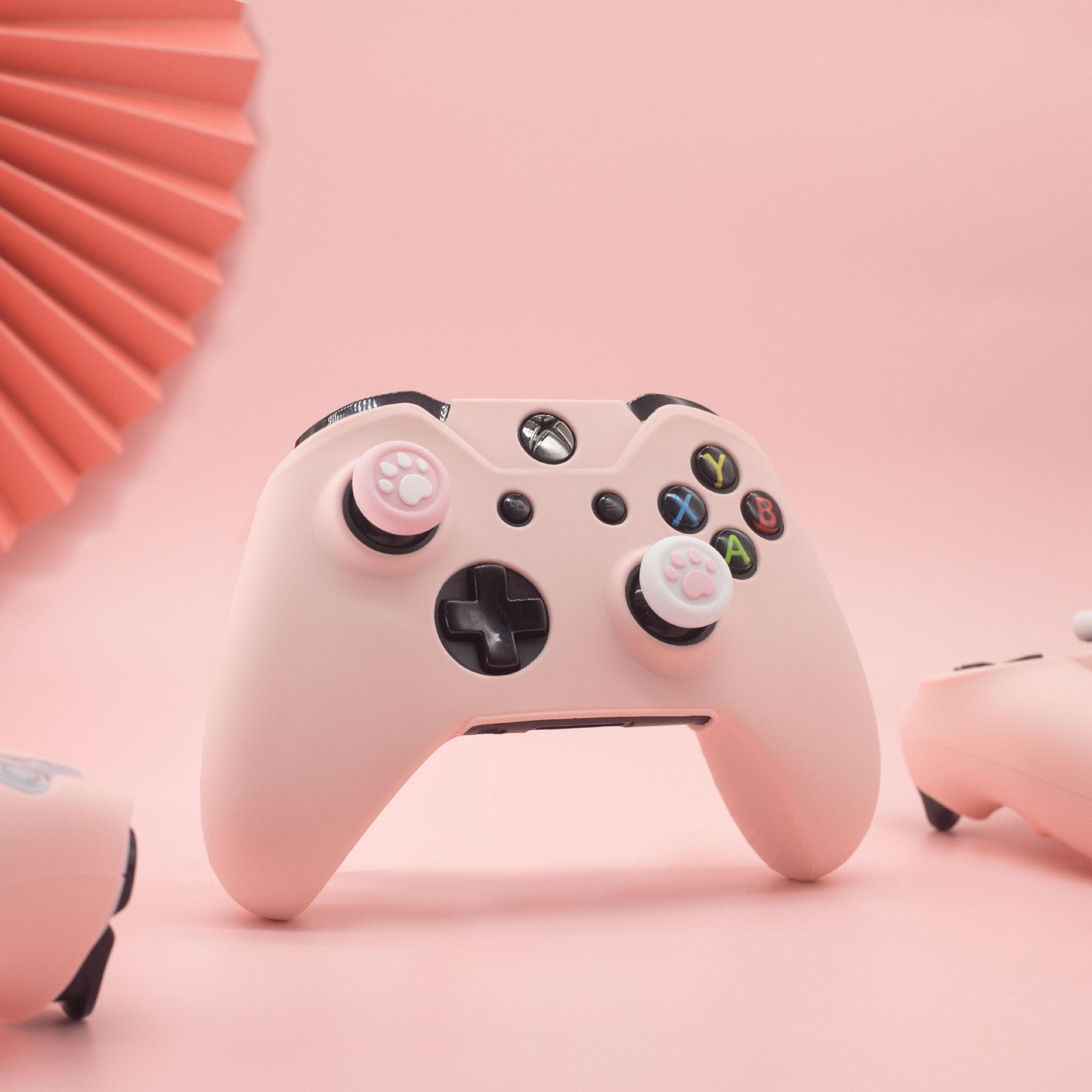 

Защитный чехол с ручкой XBOX ONE, силиконовый чехол для игровой консоли, смягчающий масляный спрей с крышкой-качалкой