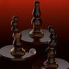 Anal Vibrator Gradual Bead Design Dual-Use Compatibility Anal Butt Stopper Vaginal Vibrator Couple Pleasure Toy