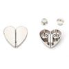 2/4/12/20Pcs Love Heart Curtain Magnet Closure Prevent Light Leaking Magnetic Curtain Clip Heavy Duty Alloy Thin Drapery Curtain Weight Magnet Holder