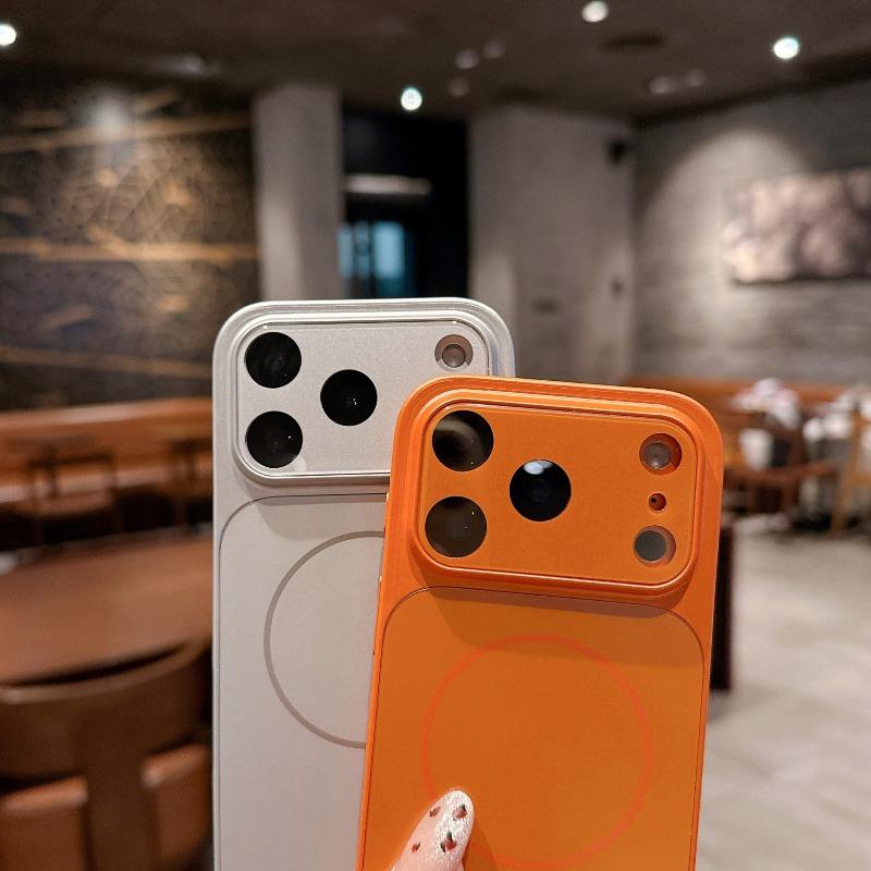 Luxury Phone Case for iPhone 11 12 13 14 15 Plus 16 Pro 17 Pro Max iPhone Air Magsafe Magnetic Wireless Charging Protector