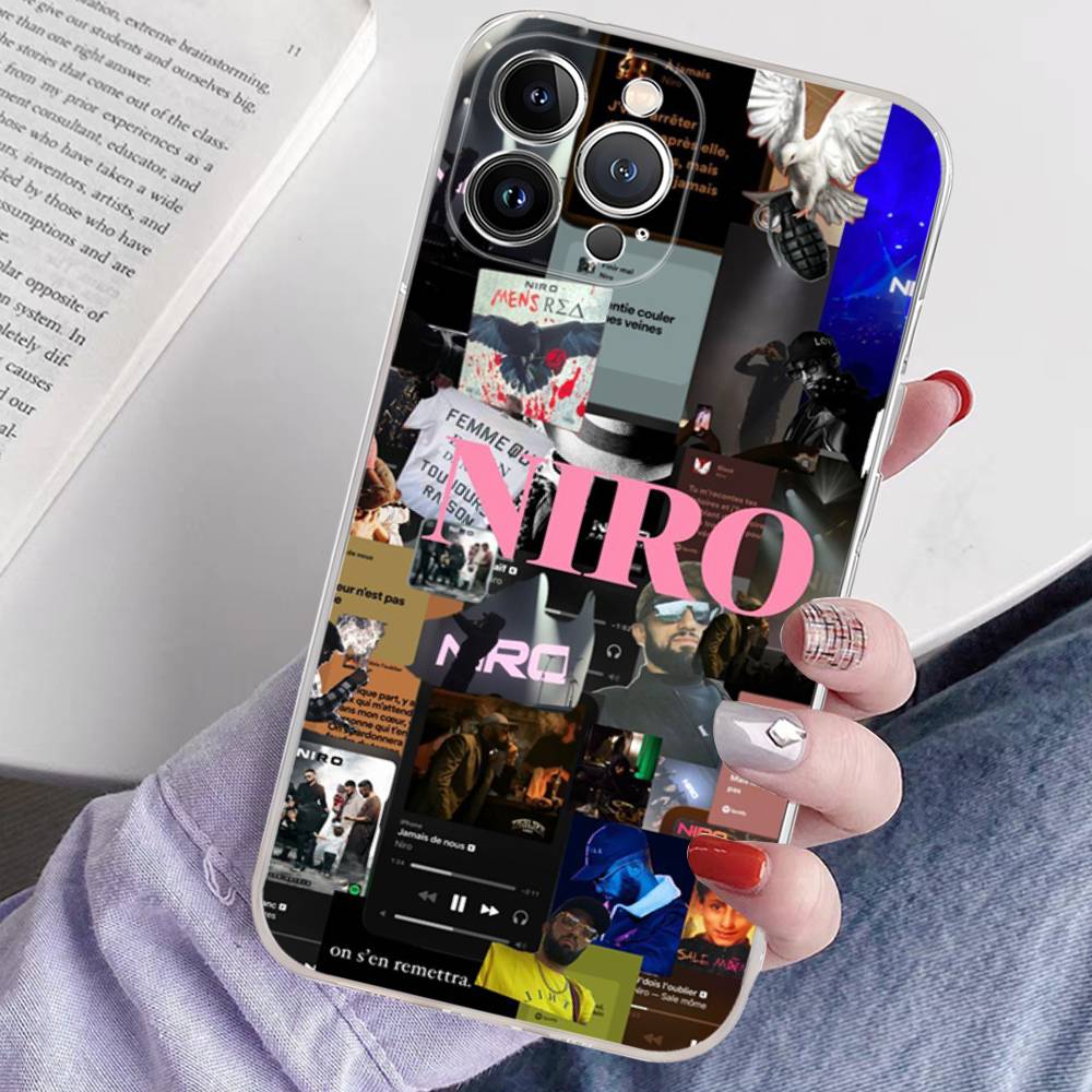 

N-NIRO OX7 For IPhone 17 16 15 14 13 12 Mini 11 Pro Max Transparent Case iPhone 12