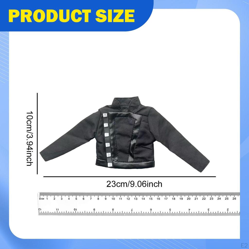 Maßstab 1/6 Actionfiguren Jacke, Mantel, Mini, Mode, Handgefertigt, Ankleidung Puppenzubehör